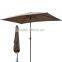 300cm Innovations Rectangular Patio Umbrella 10foot by 6.5Feet in Tan Color