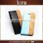 For iphone 5s Leather Wooden Case , Flip Wallet Cover for iphone 5s