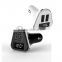2 ports usb car charger 5v 4.8a universal car charger