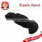 Super durable elastic strap wide elastic band thickening imported rubber band in black and white