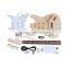 High Quality Electric Guitar DIY Kit Set ST Style Electric Guitar Basswood Body Maple Neck Rosewood Fingerboard