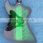 Musoo brand electric guitar custom Bass Guitar with neck-thru ebony fingerboard in Green