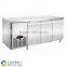 Undercounter Stanless Steel Butterfly Refrigerator 480L Three Doors (SY-RT480AF SUNRRY)