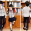 latest design Korea style knitting cardigan kids school uniforms boutique kids dress hot selling in school