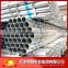 hot dip gi zinc coated 250g galvanized steel pipe threaded with plastic caps