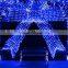 Fullbell 200 LEDs Wedding Fairy mesh net Lighting Outdoor Twinkle Christmas home accents led net lights blue color