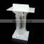 Modern clear color acrylic church speech podium