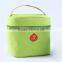 Wholesale solid color insulted polyester cooler bag tote handle