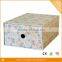 Cheap price cardboard file decorative cardboard storage boxes