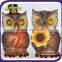 Cute resin harvest owl &arvest fall decoration craft