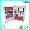 2.8 inch video brochure with plastic cover and earphone