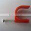 on sale nail wire clips/plastic cable clips/nail cable clamps 42mm