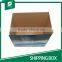 FOUR OVERLAP CARTON CORRUGATED MAILER SHIPPING BOXES WITH CMYK PRINT