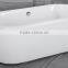 SUNZOOM UPC/cUPC certified acrylic bathtub simple bathtub, senior bathtubs, whole one-piece tub