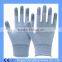 PVC Dotted Anti Slip Carbon Fiber PU Top Fit Electronic Working Glove