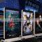 LED screen poster board from Yesso with size :1.75m tall, 1m wide