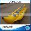 Durable 18ft/550cm banana tube max 7 passengers inflatable flying banana boat for sale