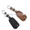 Car Leather Key Cover Case 3 button Fold For Hyundai I30 Solaris Verna Accent Tucson