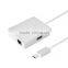 3.0 USB&RJ45 100M&Type C Female Charging Port USB C HUB