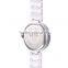 WEIQIN W3229 large wrist ladies luxury ceramic band diamond watch rotate