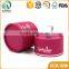 Red customized empty logo hot stamping cosmetic packaging round plain hat boxes                        
                                                Quality Choice