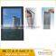 Slim make up light box / advertising acrylic led billboard with magnets