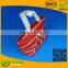 red color ziplock custom reusable bag