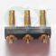 female pitch 3.0mm brass pogo 3pin connector for smartwatch