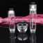 120ml v-shape glass bottle for cosmetic packaging glass cosmetic bottles