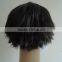 Cheap Fashion synthetic hair short wig black color