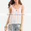 Tank-Tops&Camis latest fashion design women clothing Apricot Fringe Hem Backless Tank Top