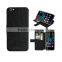 black wallet leather case for archos 50 helium plus case coloful silk leather case high quality with factory price