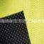 Warp knitted tricot polyester close hole mesh fabric