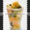 12oz PET Transparent Cold Drink Use Disposable Plastic Fruit Juice Cup For Smoothie