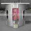 500Hz medium frequency induction furnace for melting copper capacity 3T