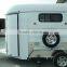 2 horse straight load float camping trailers horse trailer