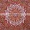 Red Mandala Tapestry Cotton Indian Tapestries Bohemian Wall Hanging Home Decor Beach Throw Bed Sheet Tapestry Indian Tapestries