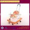 2016 latest safety baby walkers with music and light/ kids babywalker