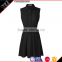 2016 new women's clothing han edition to collect waist short sleeve POLO collar single-breasted women dress