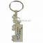 Wholesale Stainless Steel 3D Keychain With Key Ring