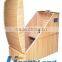 wooden hemlock half body sauna ozone spa capsule