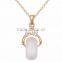 2015 copper plating of gold Necklaces zircon AAA micro - love carol for couples