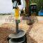Earth Digger /Earth Auger Mounted By Excavator KATO HD550 For Foundation Drill