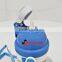 (SF) Kids Water Bottle 400ML BPA Free Plastic Blue water bottles for kids Manufacturer Custom printing water bottle