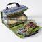 Polyester travel Hanging Toiletry Bag cosmetic organizer