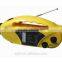 Direct Manufacturer Crank Cellphone Radio your Solar Dynamo Radio