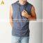 Custom men's tank top with hood