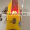 solar crank led flashlight & dynamo flashlight charger & crank radio
