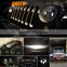 2pcs/lot 7" High&Low Beam Headlight Fog Light DRL with angel eyes for Jeep Wrangler/:HT-G08A40