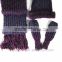 2013 fashion winter Ladies knitted slack ombre beanie scarf glove set